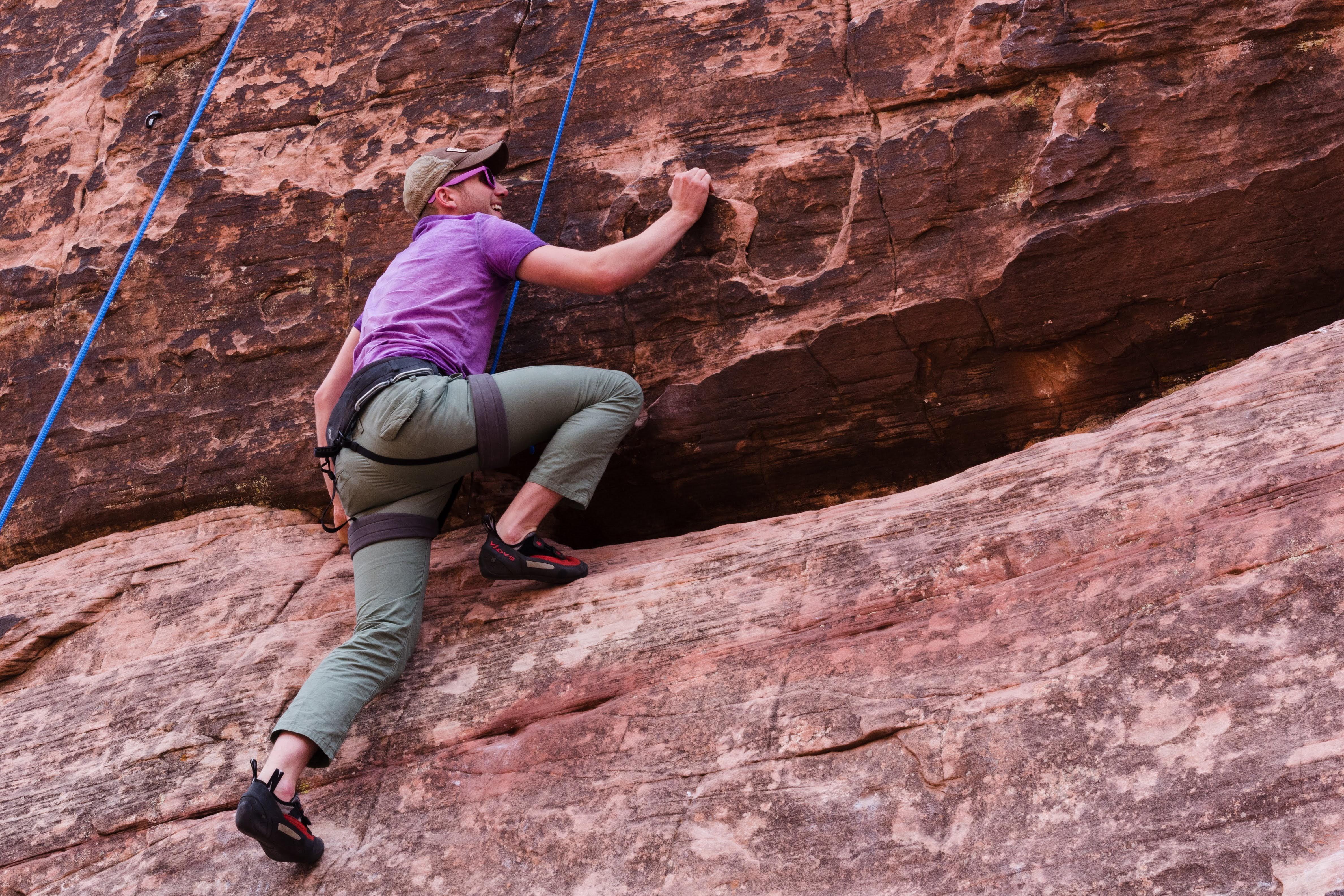 Climbing with CMU's Outdoor Program